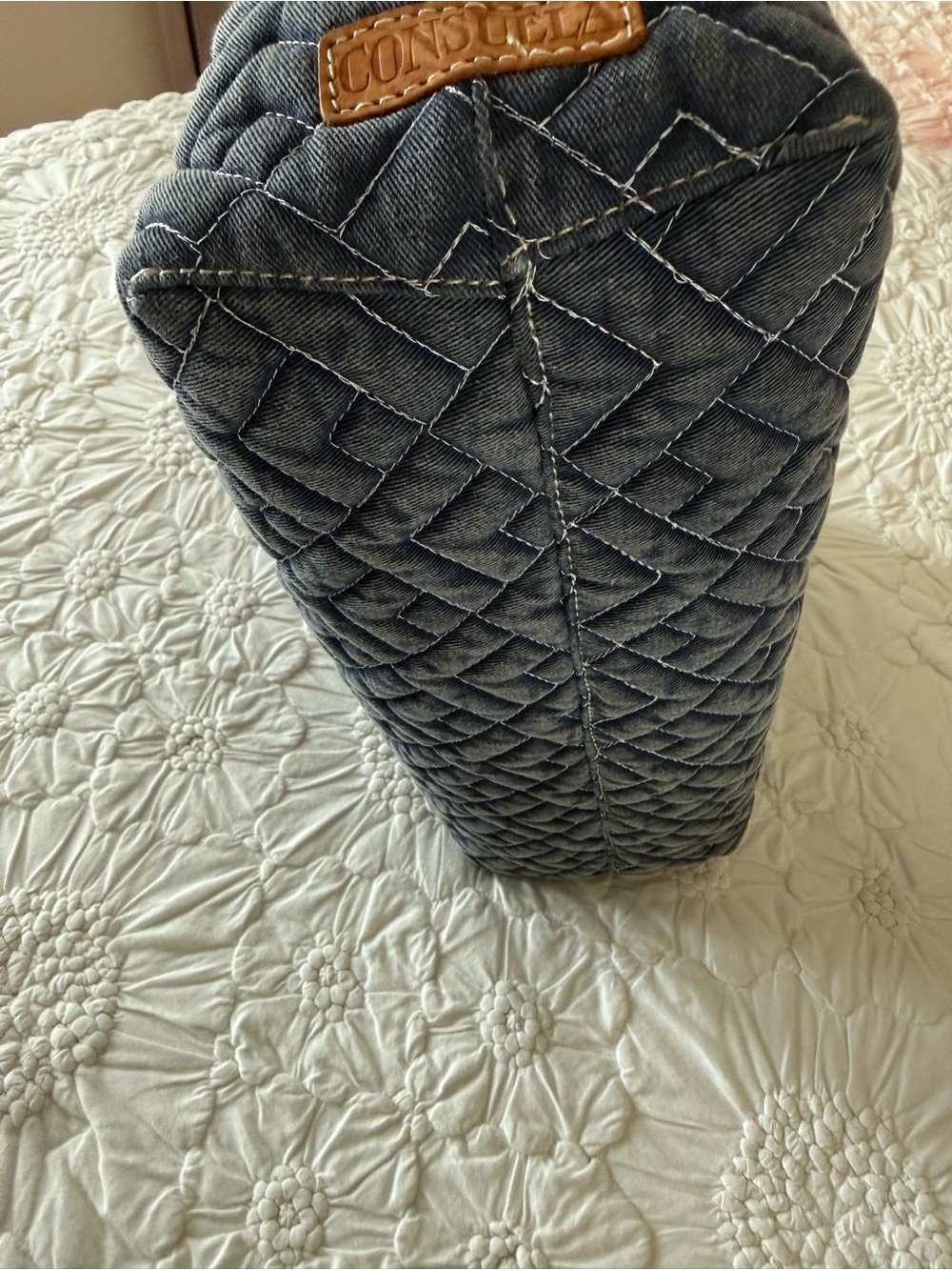 Consuela Quilted Tote Bag - Picture 7 of 15
